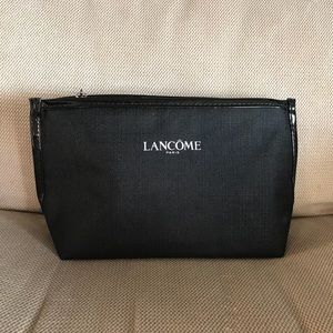 🔥Lancome Black Cosmetic Makeup Bag Zipper Pouch🔥